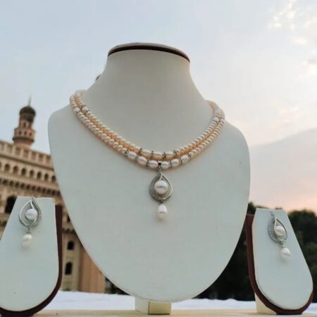 Two Line Pearl Set