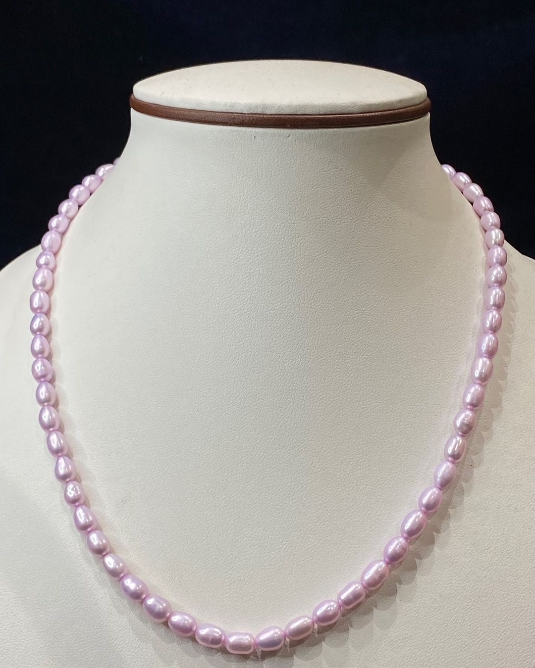 Rare color single-line pearl necklace set