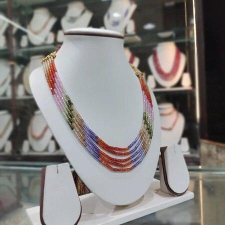 Elegant Multi-Color CZ Set