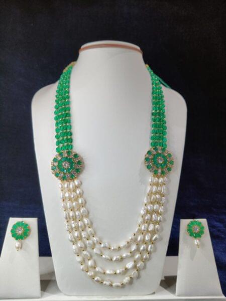 Double Side Pendant in Rani Haar