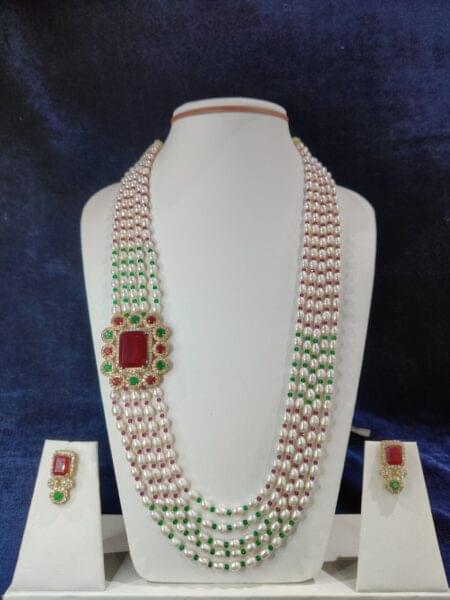 Side Pendant in Rani Haar