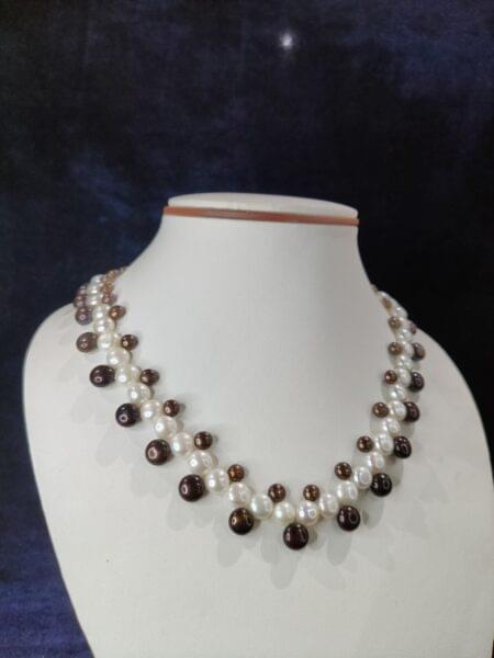 Zig-Zag Gem Pearls Set