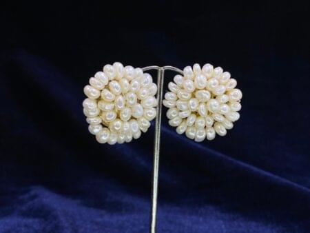 Pearl Cluster Tops with a sophisticated arrangement of clustered pearls.