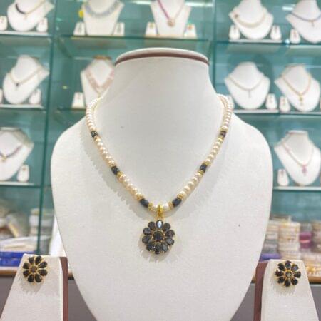Midnight Blossom Necklace