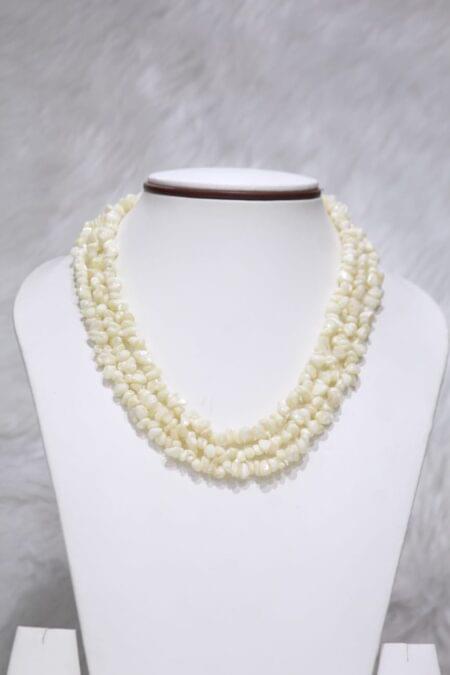 Three Layered Pearl Necklace
